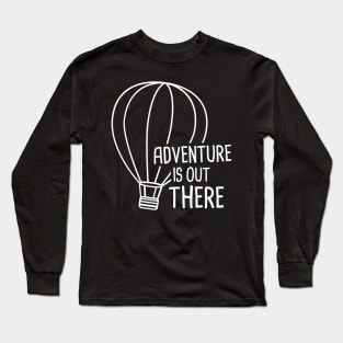 Adventure | Hot Air Balloon Graphic Long Sleeve T-Shirt